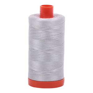 Aurifil Thread 50wt 1300m Aluminium 2615