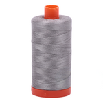 Aurifil embroidery thread spool in Stainless Steel (2620) - 50wt 1300m