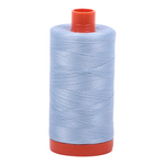 Aurifil embroidery thread spool in Light Robins Egg (2710) - 50wt 1300m