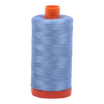 Aurifil 50wt thread, 1300m spool, Lt Delft Blue shade 2720