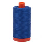 Aurifil embroidery thread spool in Med Blue (2735) - 50wt 1300m