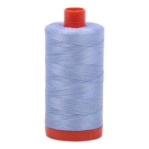 Aurifil embroidery thread spool in Very Light Delft (2770) - 50wt 1300m