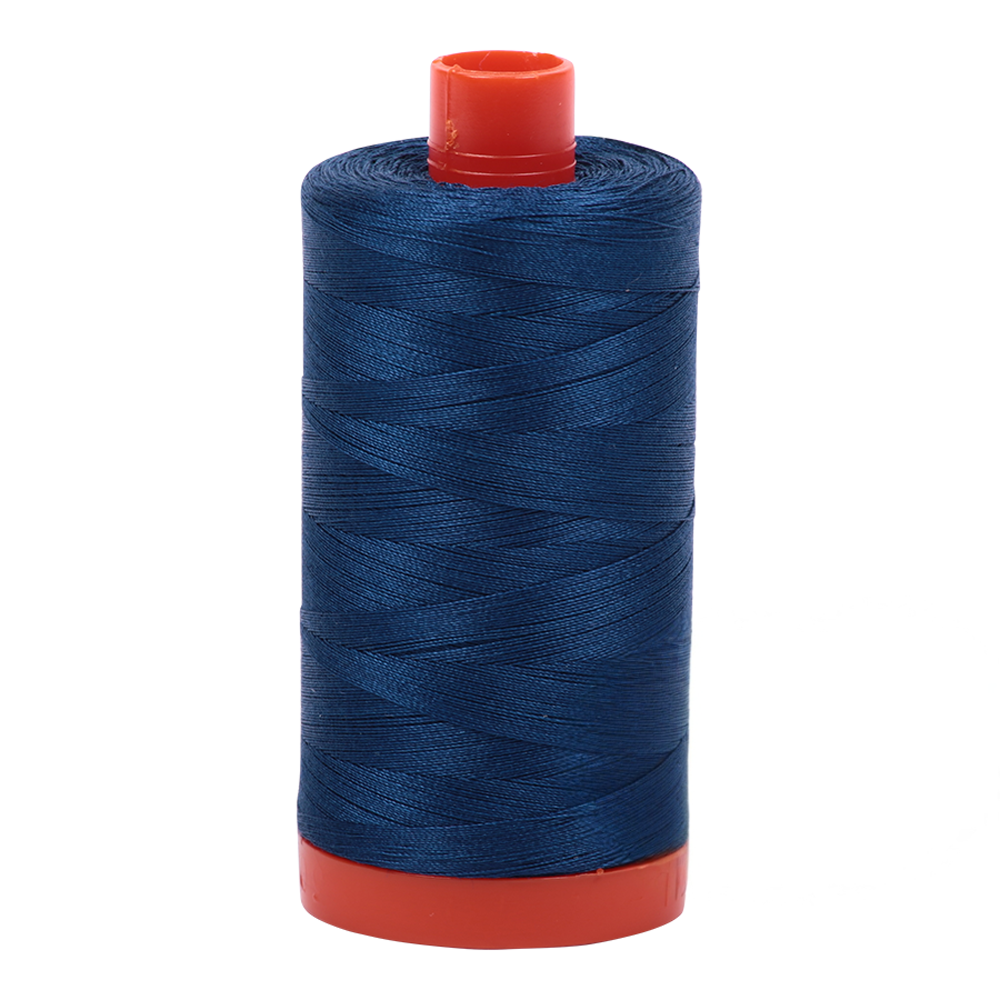 Aurifil Thread 50wt 1300m Medium Delft Blue 2783 | Quilt Direct