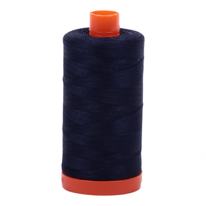 Aurifil Thread 50wt 1300m V Dk Navy 2785