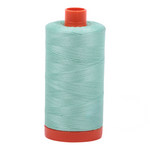 Aurifil embroidery thread spool in Med Mint (2835) - 50wt 1300m