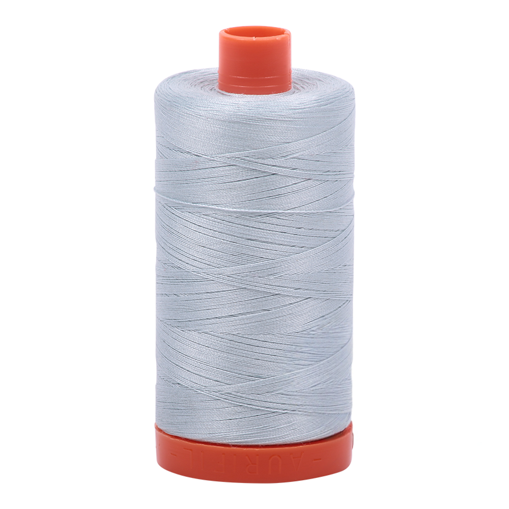 Aurifil embroidery thread spool in Iceberg (2846) - 50wt 1300m