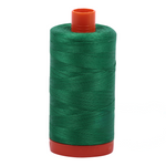 Aurifil embroidery thread spool in Green (2870) - 50wt 1300m