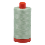 Aurifil embroidery thread spool in Pale Green (2880) - 50wt 1300m