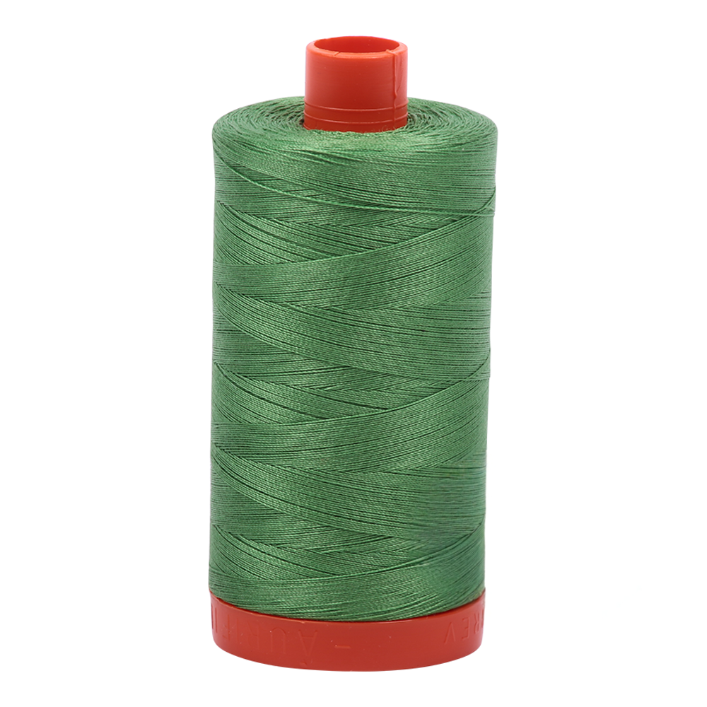 Aurifil embroidery thread spool in Green Yellow (2884) - 50wt 1300m