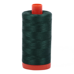Aurifil embroidery thread spool in Med Spruce (2885) - 50wt 1300m