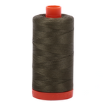 Aurifil embroidery thread spool in Army Green (2905) - 50wt 1300m