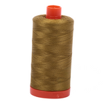 Aurifil embroidery thread spool in Medium Olive (2910) - 50wt 1300m