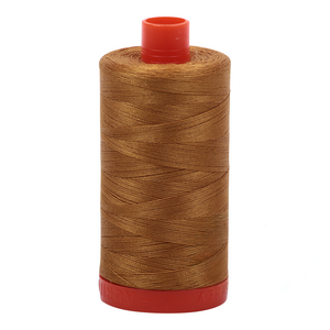 Aurifil Thread 50wt 1300m Brass 2975
