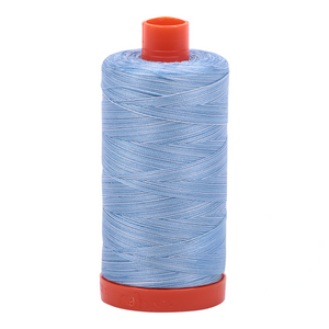 Aurifil embroidery thread spool in Stone Washed Denim (3770) - 50wt 1300m