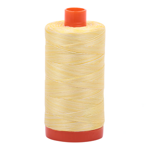Aurifil Thread 50wt 1300m Lemon Ice 3910