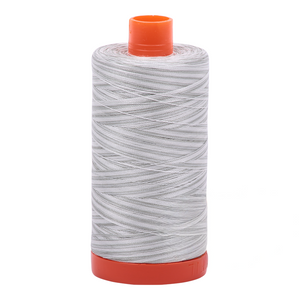 Aurifil Thread 50wt 1300m Variegated Silver Moon 4060