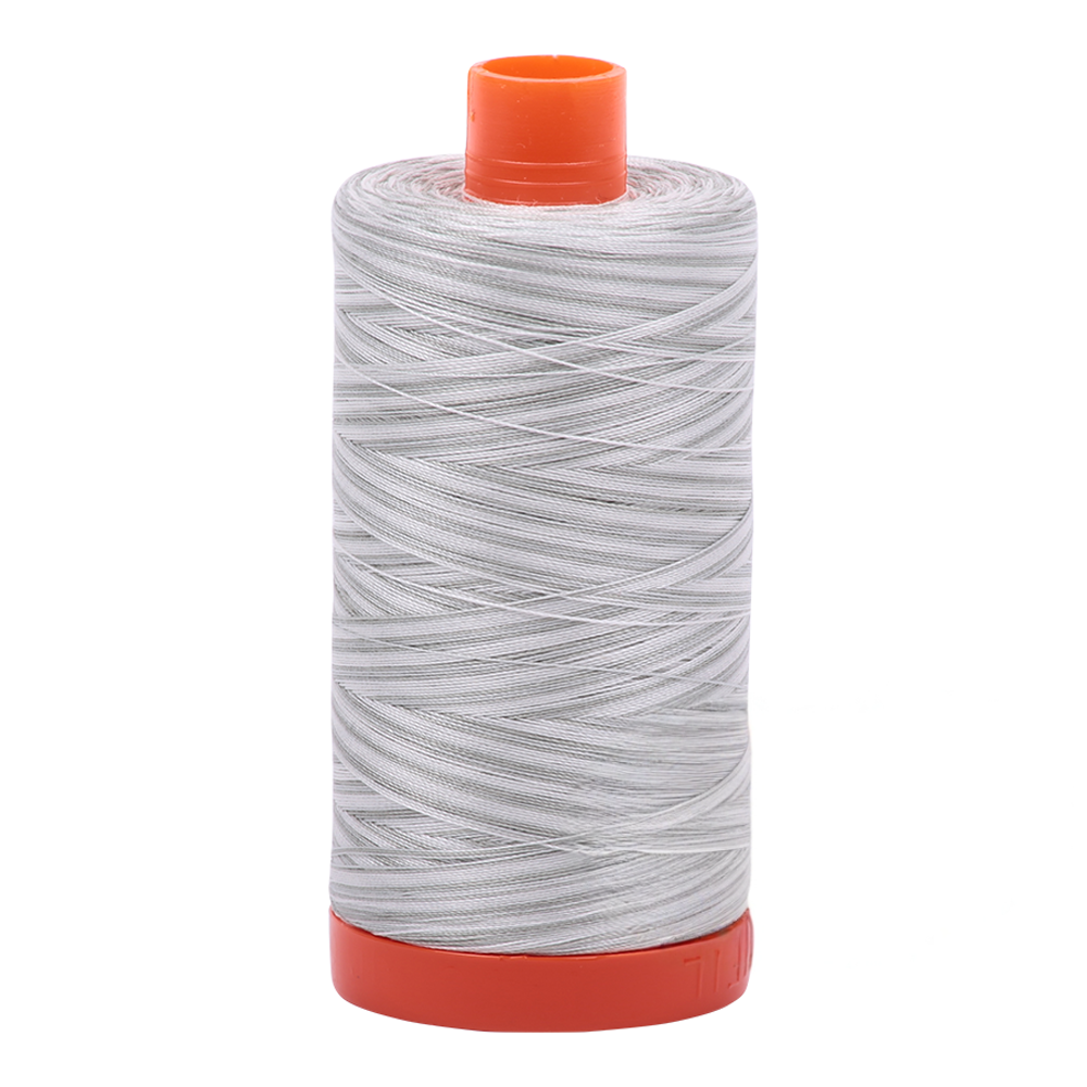 Aurifil embroidery thread spool in Silver Moon (4060) - 50wt 1300m