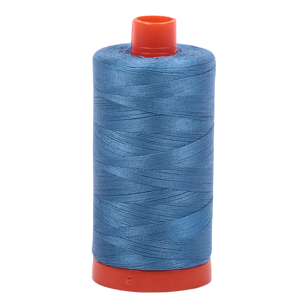 Aurifil 50wt thread, 1300m spool, Wedgewood shade 4140