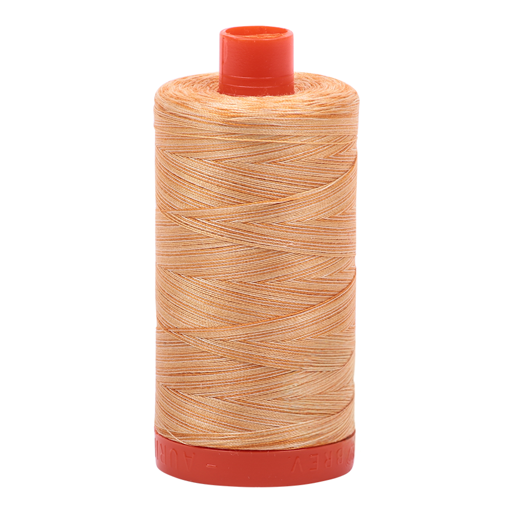 Aurifil embroidery thread spool in Creme Brule (4150) - 50wt 1300m