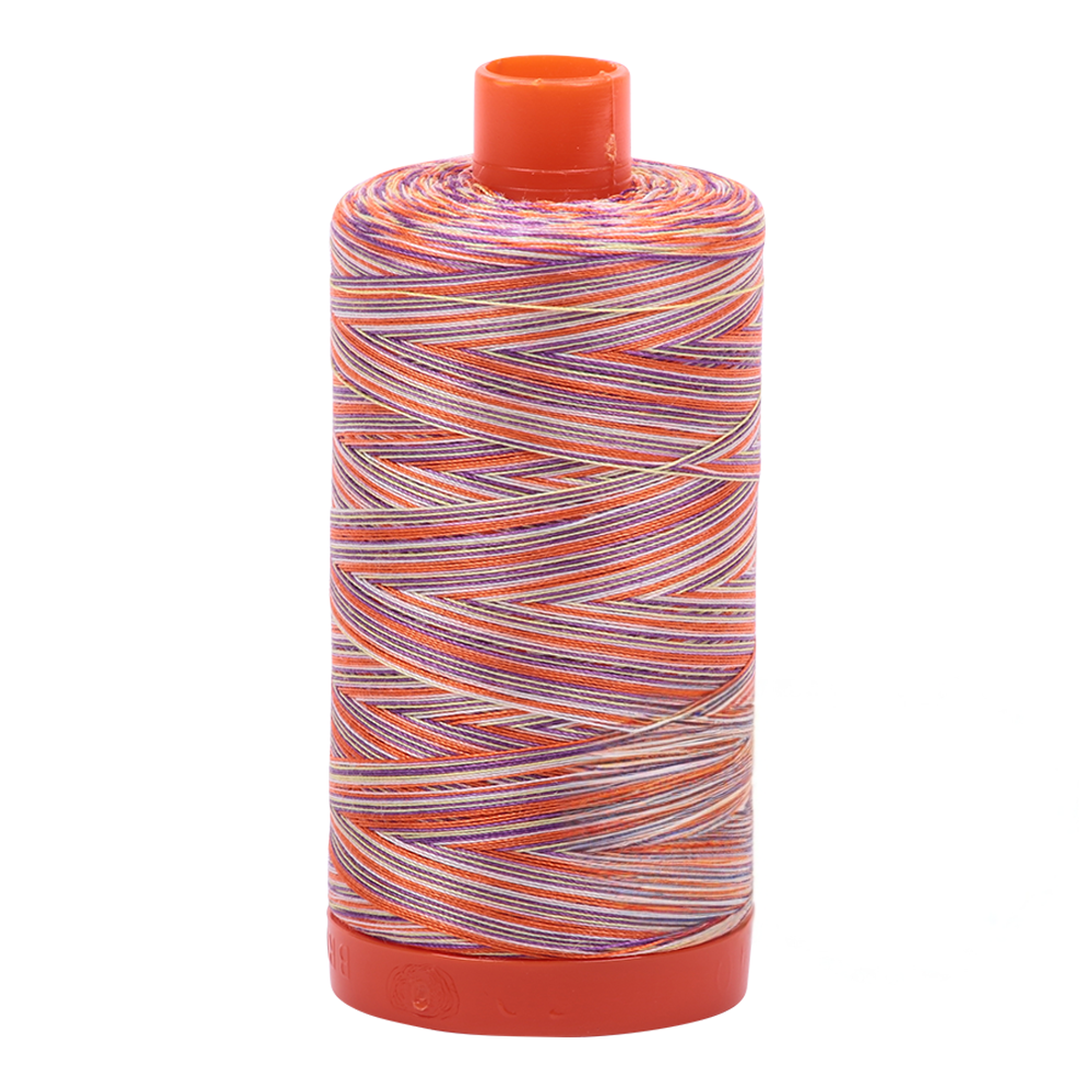 Aurifil embroidery thread spool in Varigated Desert Dawn (4648) - 50wt 1300m