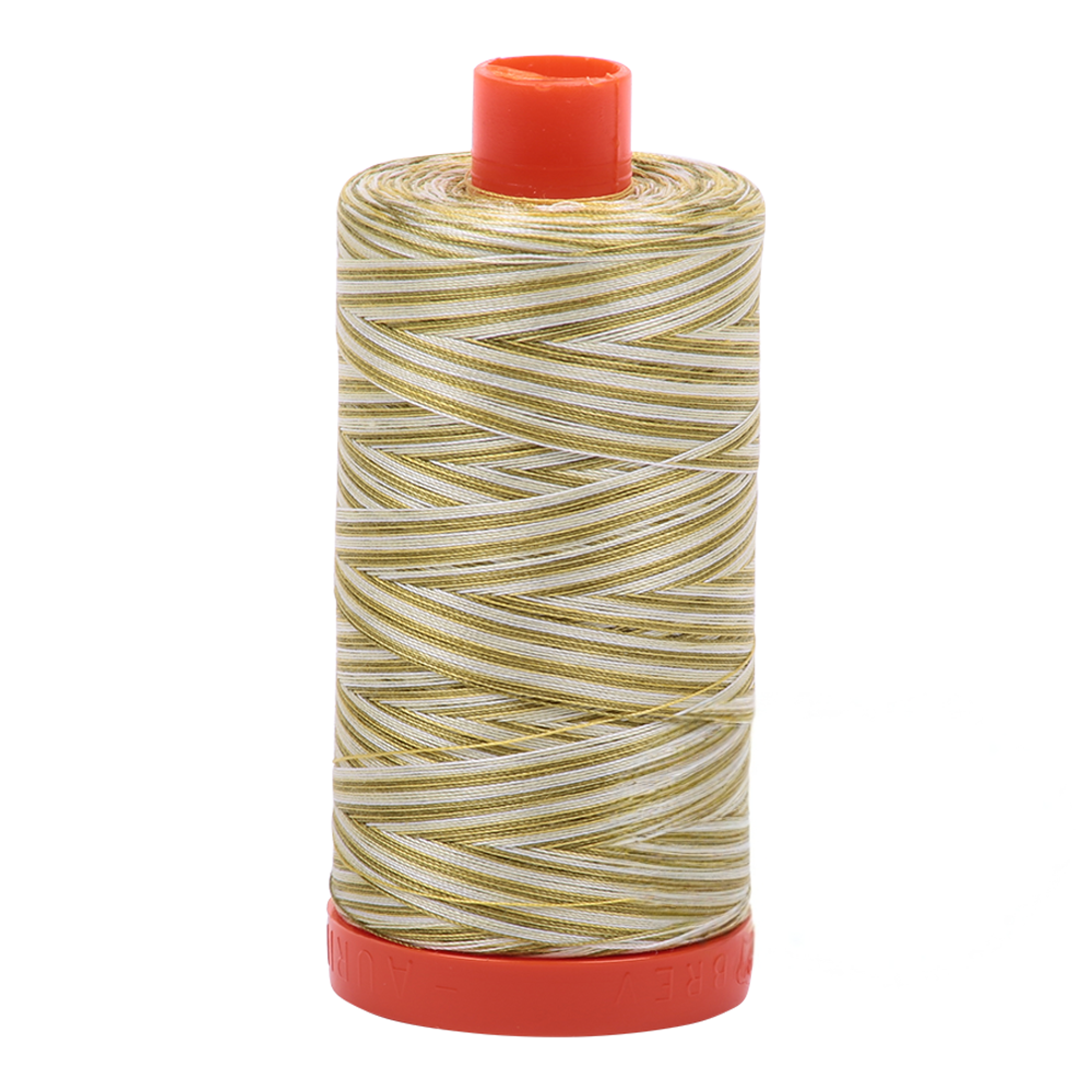 Aurifil embroidery thread spool in Spring Prairie (4653) - 50wt 1300m