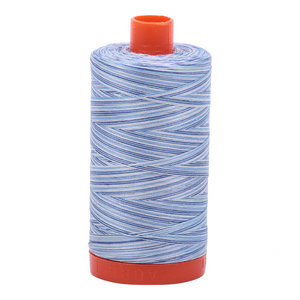 Aurifil Thread 50wt 1300m Variegated Storm at Sea 4655