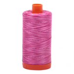 Aurifil 50wt thread, 1300m spool, Variegated Pink Taffy shade 4660