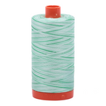 Aurifil embroidery thread spool in Varigated Mint Julep (4661) - 50wt 1300m