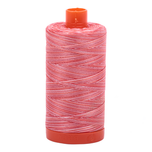 Aurifil embroidery thread spool in Strawberry Parfait (4668) - 50wt 1300m