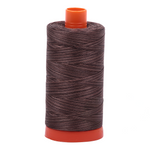 Aurifil 50wt thread, 1300m spool, Variegated Mocha Mousse shade 4671
