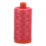 Aurifil embroidery thread spool in Medium Red (5002) - 50wt 1300m