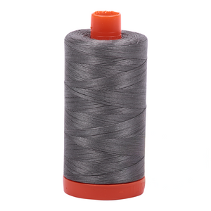Aurifil Thread 50wt 1300m Grey Smoke 5004