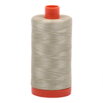 Aurifil embroidery thread spool in Light Military Green (5020) - 50wt 1300m