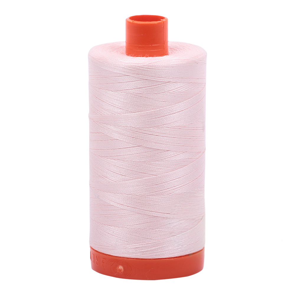 Aurifil embroidery thread spool in Fairy Floss (6723) - 50wt 1300m