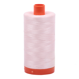Aurifil embroidery thread spool in Fairy Floss (6723) - 50wt 1300m