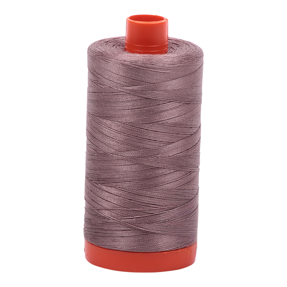 Aurifil 50wt thread, 1300m spool, Tiramisu shade 6731