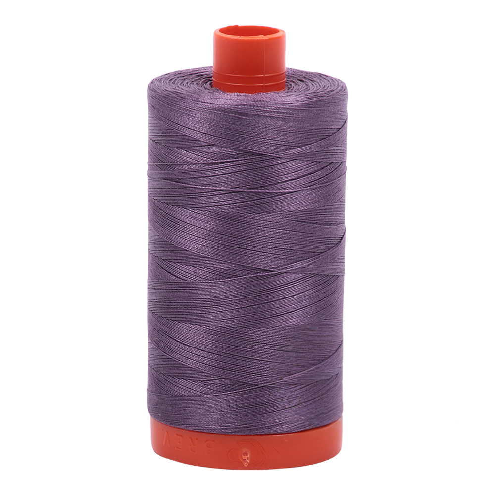 Aurifil embroidery thread spool in Plumtastic (6735) - 50wt 1300m