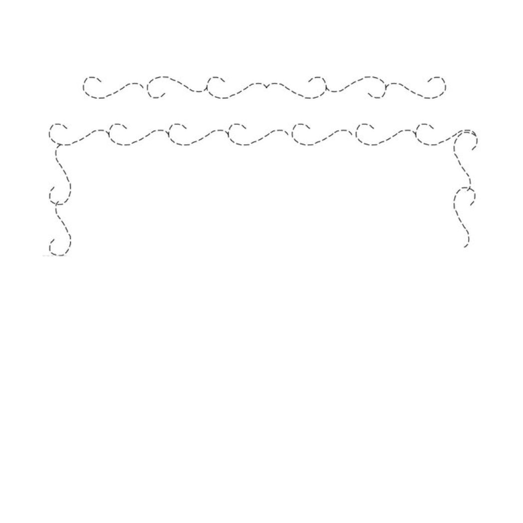 Quilter's Rule ¼" Feathered Plume