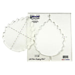 Quilter's Rule ¼" Leaf 4 - quilting ruler and template