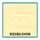 Quilter's Rule ¼" Heirloom Feathers
