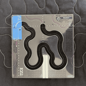 Quilter's Rule ¼" Meander 2