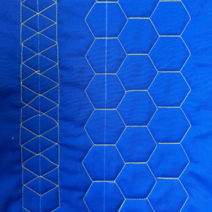 Quilter's Rule ¼" Nested Mini Hexagons 1" to 4" Set of 4 - quilting ruler and template - packaging