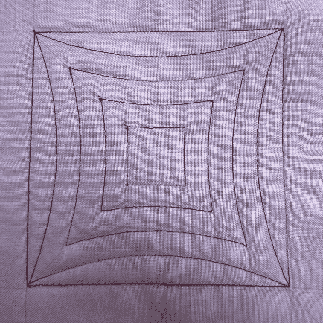 Quilter's Rule ¼" Ronda's Curve Crescent Moon Large - quilting template set for patchwork blocks - packaging