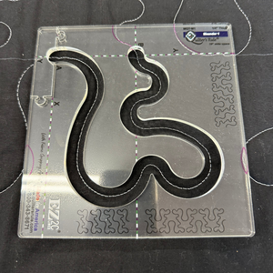Quilter's Rule ¼" Meander 1