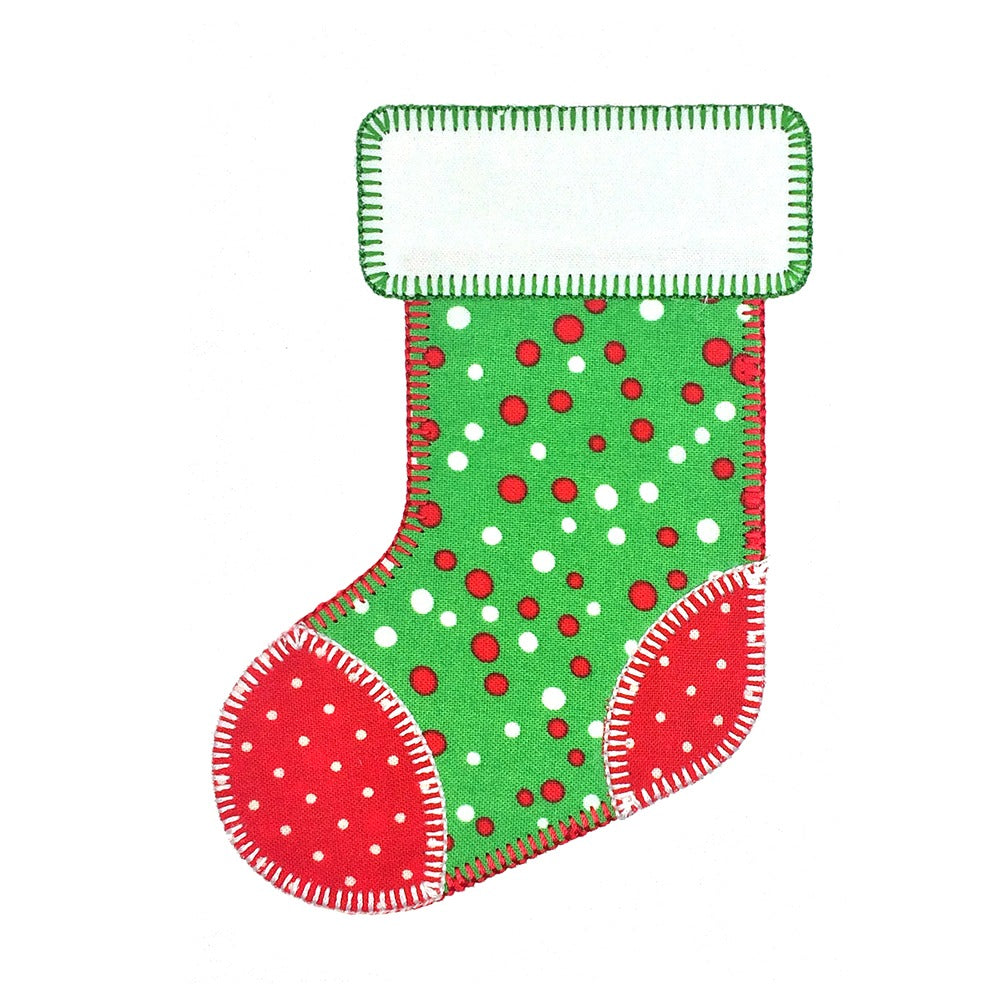 Mini Stockings set -Digital Download - craft pattern by V-Stitch Designs - detail view