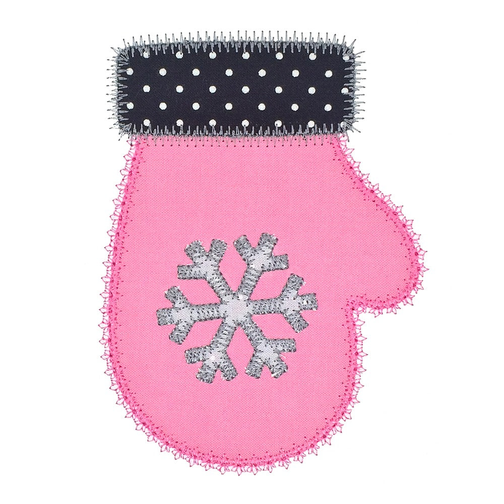 Mittens set -Digital Download - craft pattern by V-Stitch Designs - alternate angle