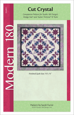 Studio 180 Design Studio 180 Cut Crystal Pattern - quilting book and pattern guide