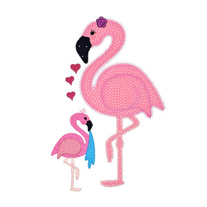 V-Stitch Designs Mom and Baby Flamingo - Digital Download