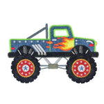 Monster Truck - Digital Download - craft pattern by V-Stitch Designs