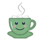Coffee set -Digital Download - craft pattern by V-Stitch Designs - packaging
